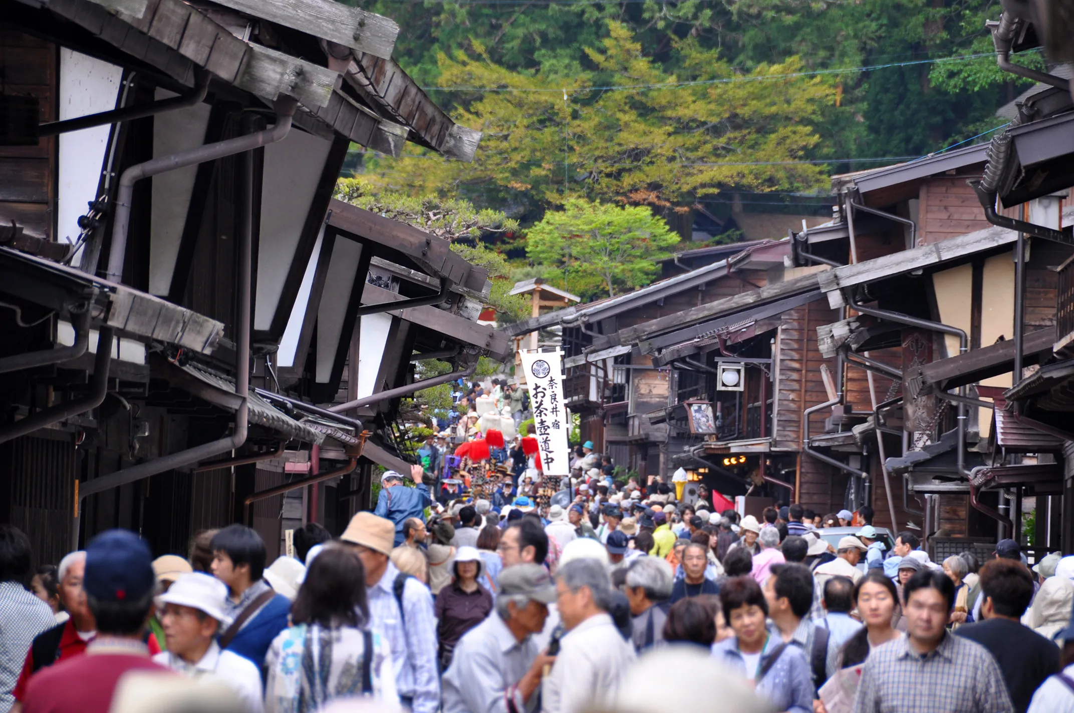 木曽漆器祭・奈良井宿場祭