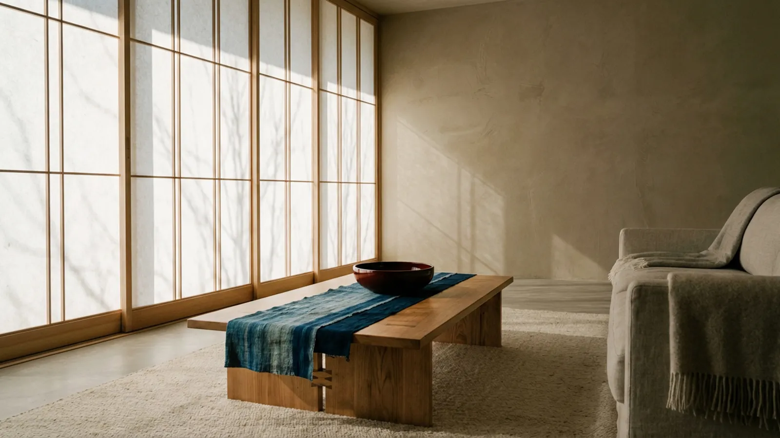 和紙 / Washi:光を柔らかく拡散する有機的なフィルター