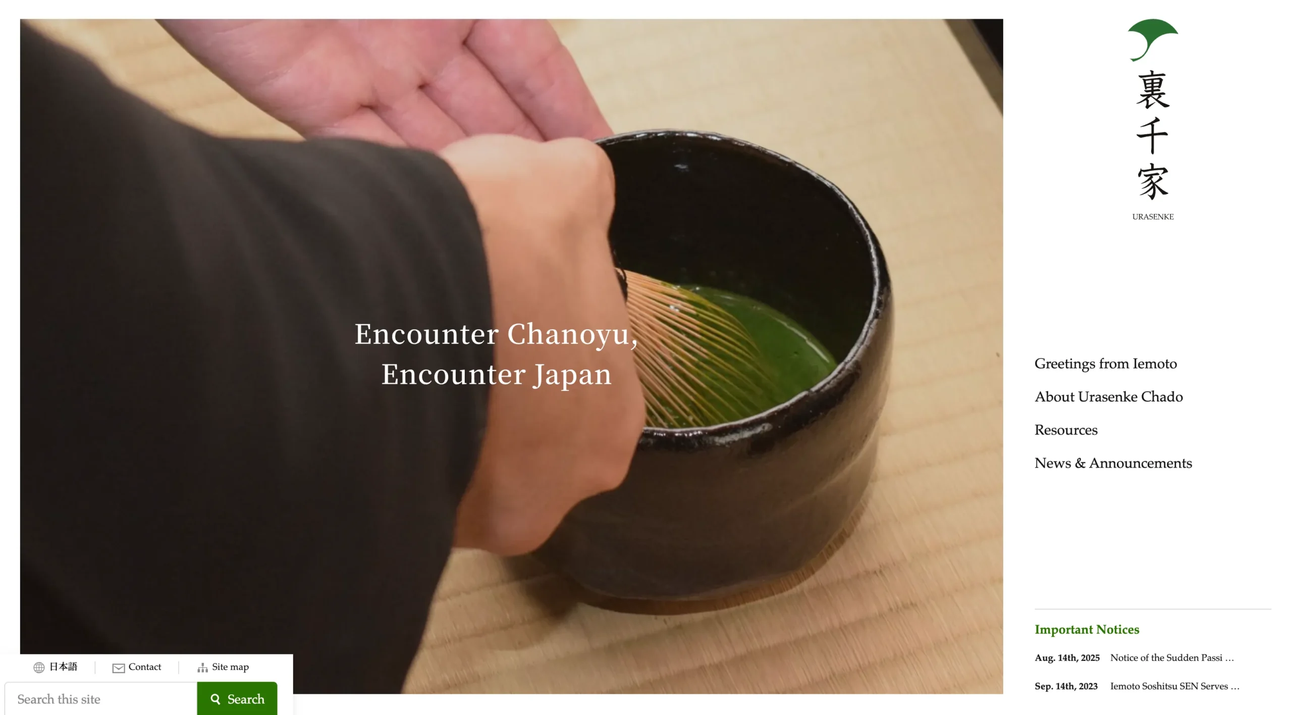 海外読者向け｜English-friendly tea ceremony experiences