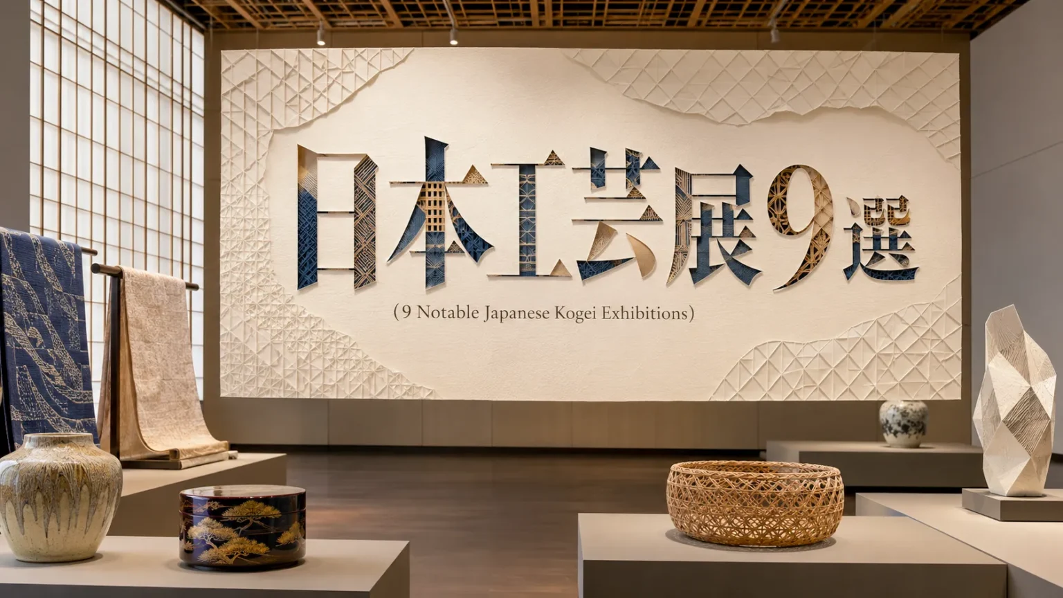 2026年6月から行きたい日本工芸展9選｜染織・陶芸・工芸公募展 | 工芸