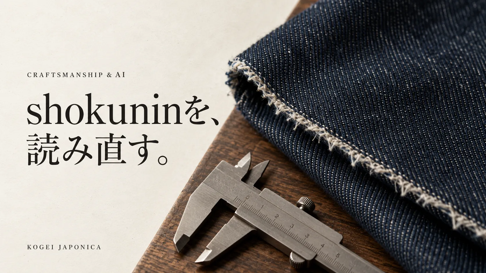 AI時代の「shokunin」とは?海外経営論を日本の工芸・技能継承から読み解く AI時代の「shokunin」とは?海外経営論を日本の工芸・技能継承から読み解く