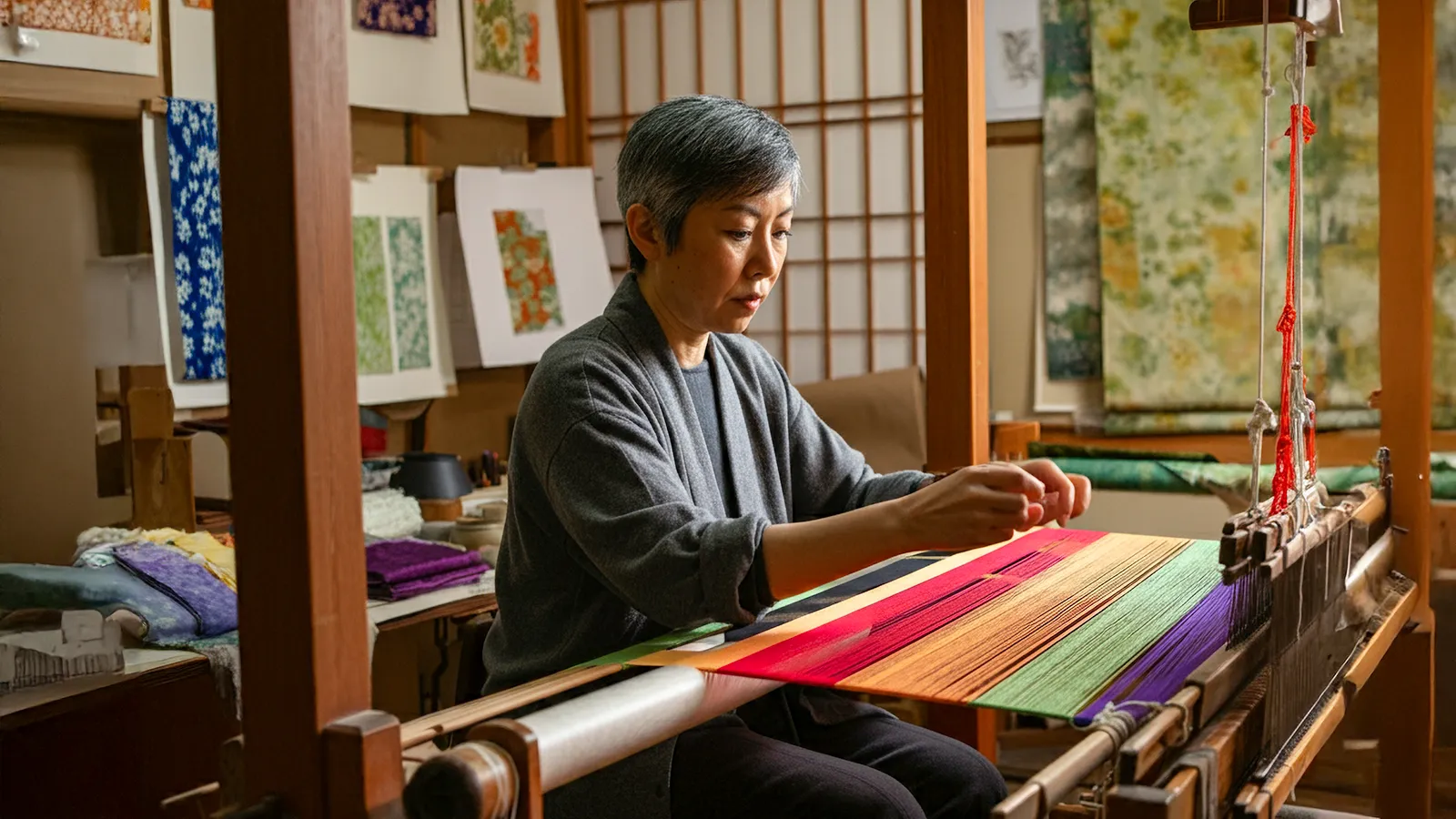 染織における人間国宝