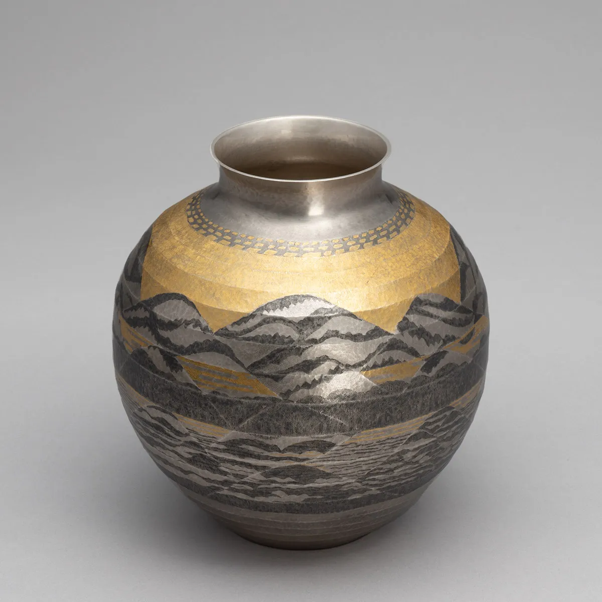 Silver Flower Vessel “Spring Dawn”