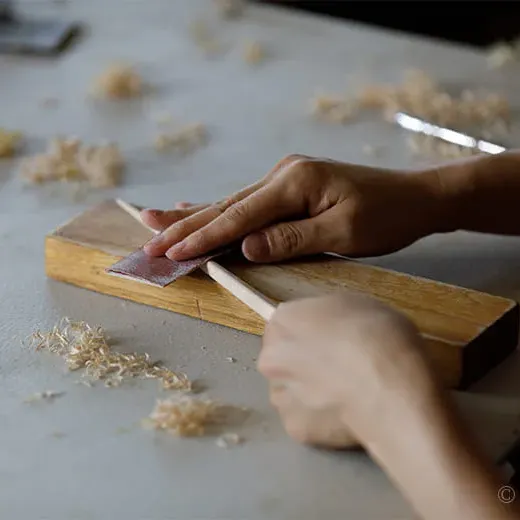 東京「茂上工芸」木工体験